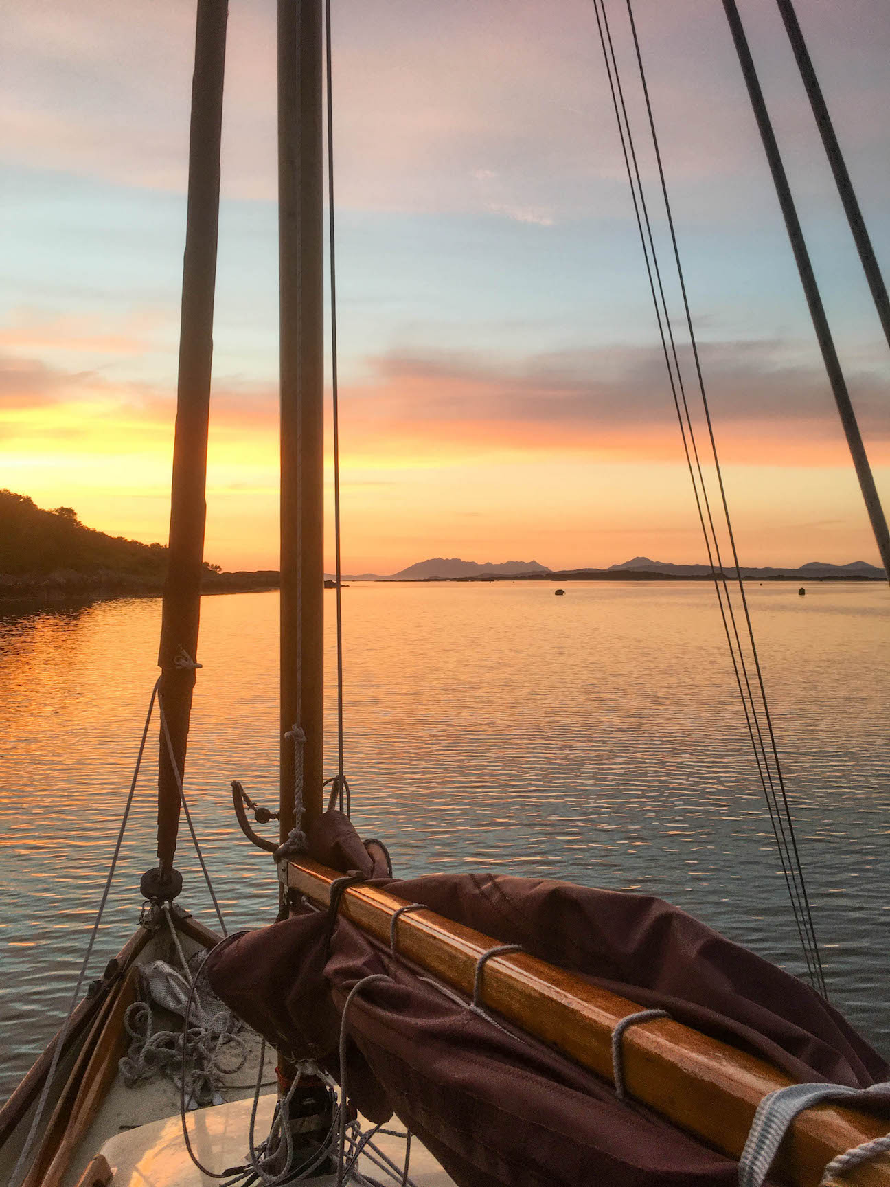 Anchored at Arisaig